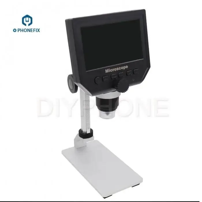 3.6MP 600X HD Digital Electronic Microscope with 4.3" LCD Display