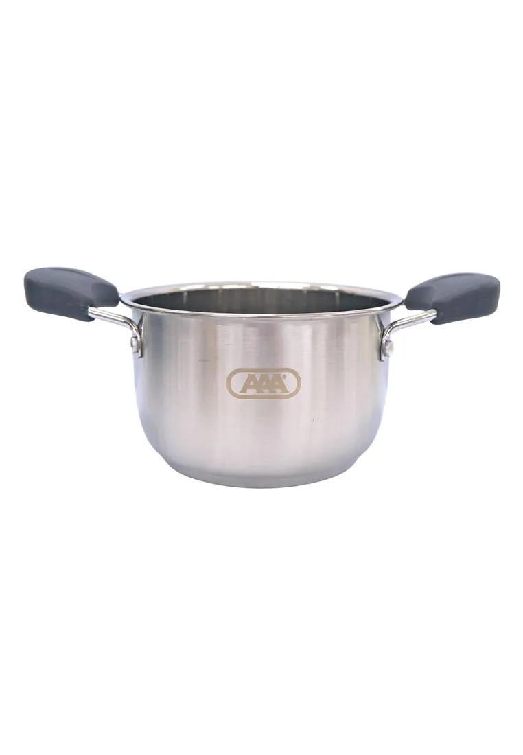 AAA 5piece Double Handle Stainless Casserole