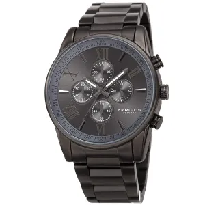 Akribos Xxiv Chronograph Quartz Grey Dial Men's Watch AK1072GN