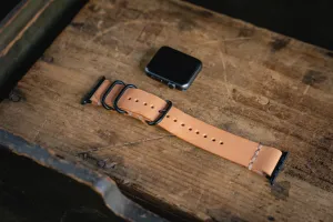 Apple Watch Leather Strap Natural