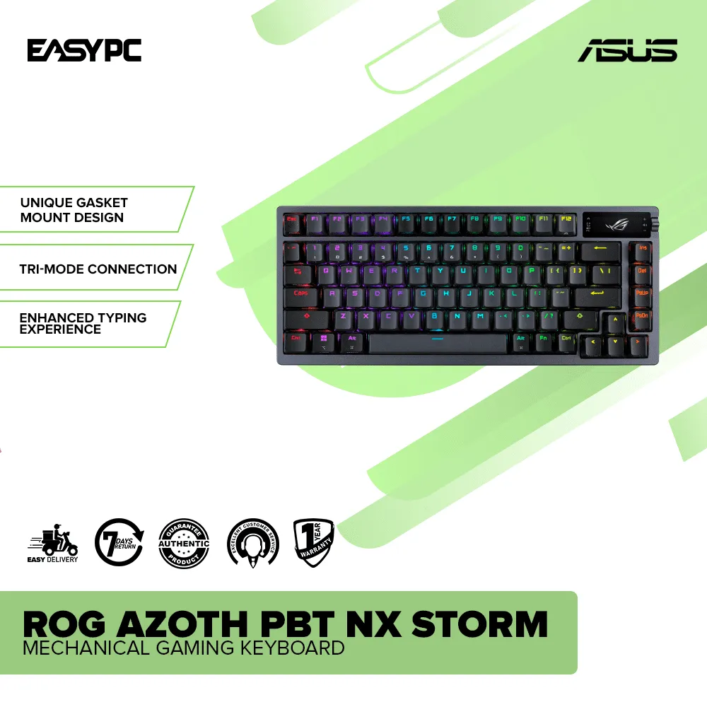 Asus ROG Azoth PBT NX Storm Mechanical Gaming Keyboard