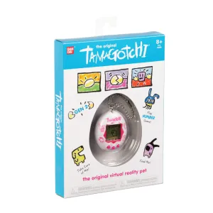 Bandai - The Original Tamagotchi (Gen 2) White and Pink Portable Electronic Game (42803) LOW STOCK