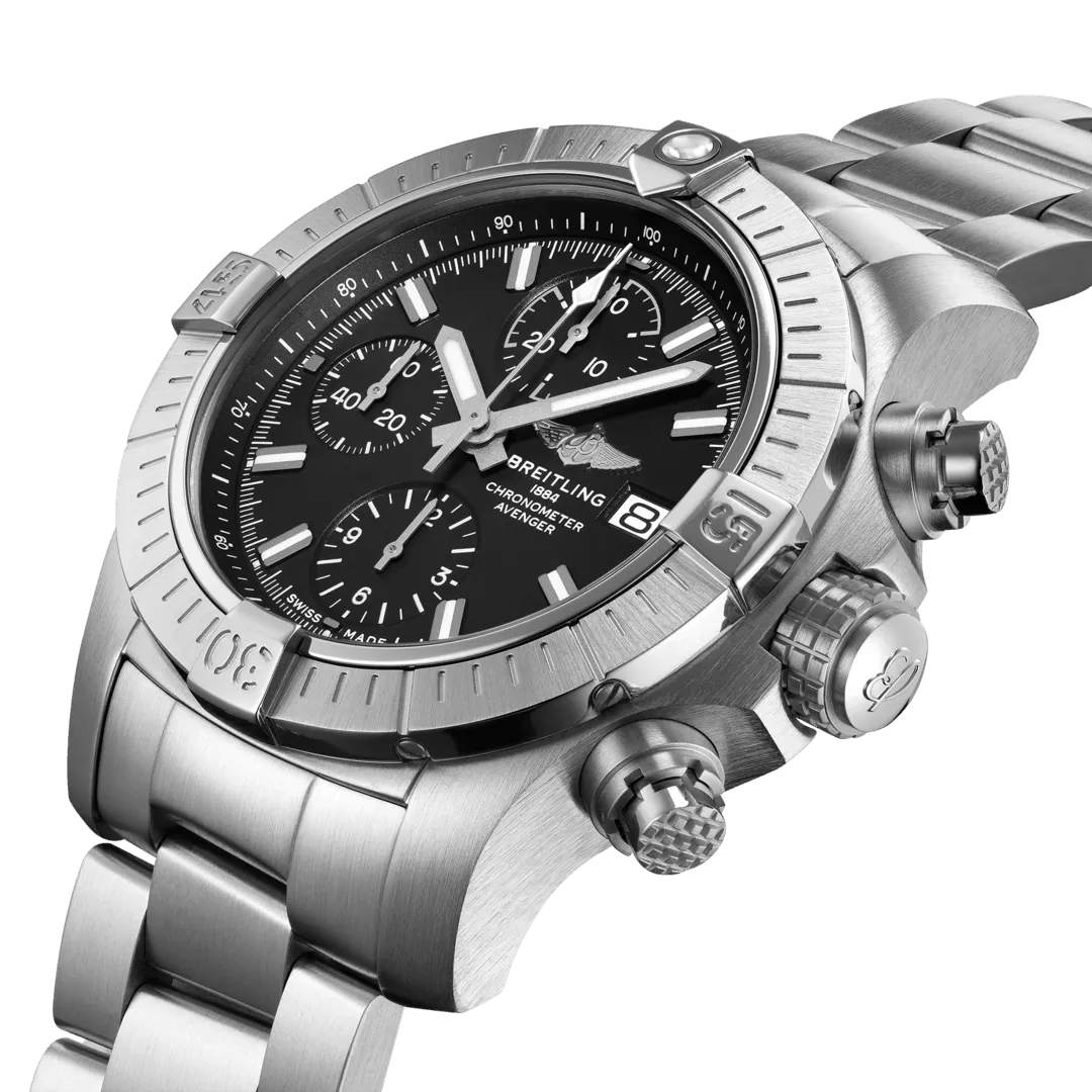 BRT Watch Avenger Chronograph 43 Steel Bracelet D