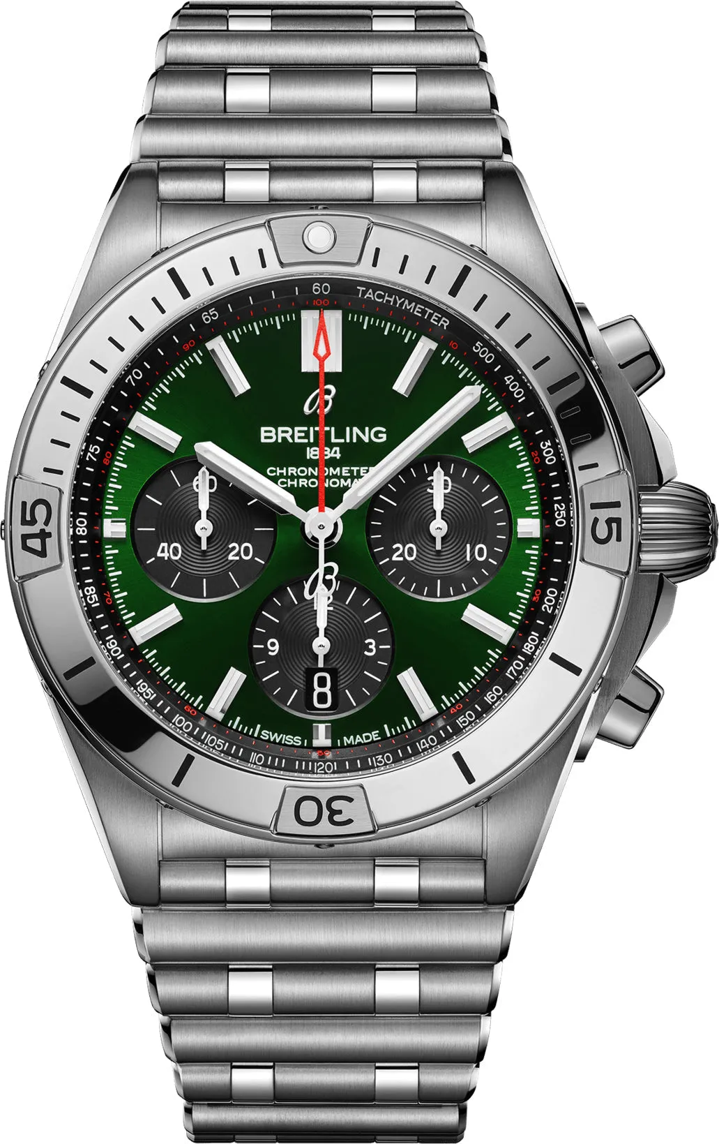 BRT Watch ChronoMT B1 42 Bentley Green Bracelet