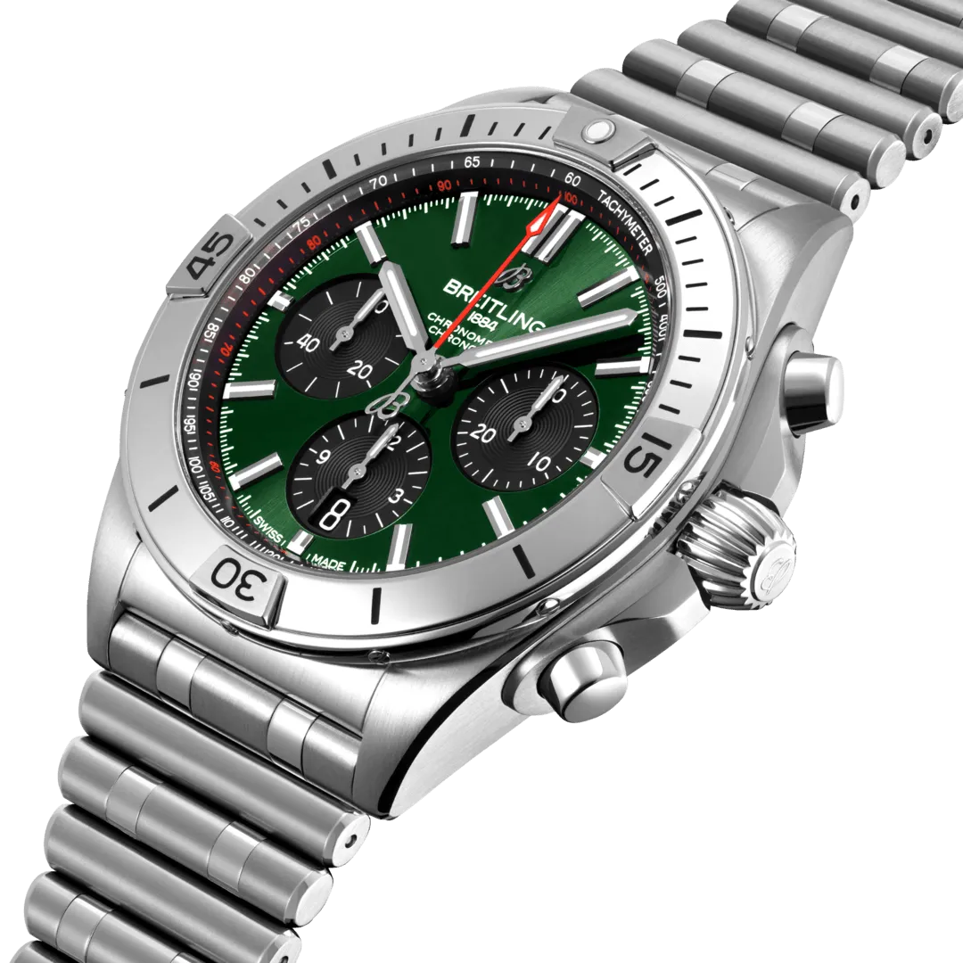 BRT Watch ChronoMT B1 42 Bentley Green Bracelet