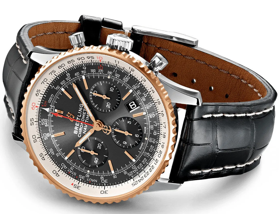 BRT Watch Navitimer 1 B3 Chronograph Rattrapante 45