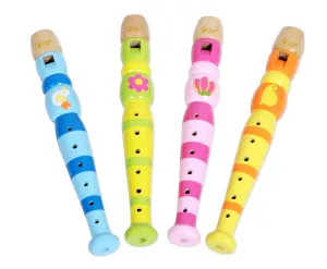 Classic World Bright Coloured Flute Assorted Styles