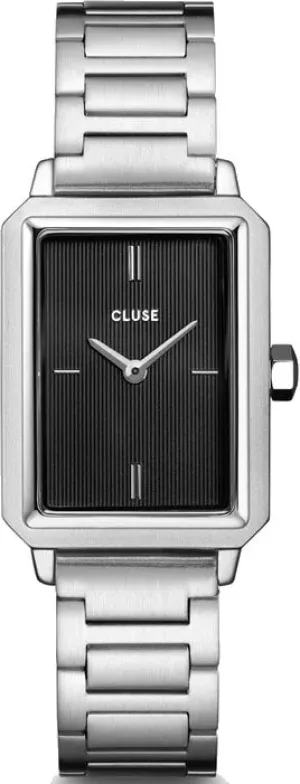 CLU Watch Fluette Steel Black