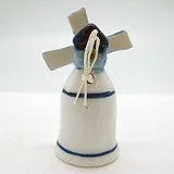 Collectible Thimble Blue and White Windmill