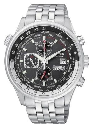 CTZ Watch Red Arrows Chronograph WORSld Time Eco Drive