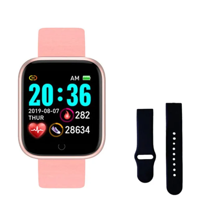 D20 Pro Smart Fitness Watch   One Replacement Strap