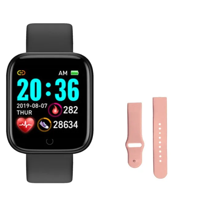 D20 Pro Smart Fitness Watch   One Replacement Strap