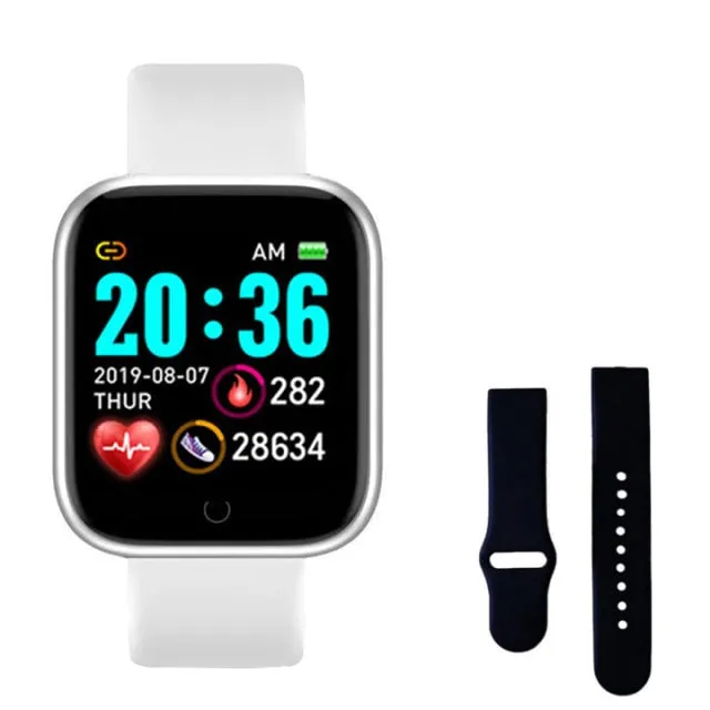 D20 Pro Smart Fitness Watch   One Replacement Strap