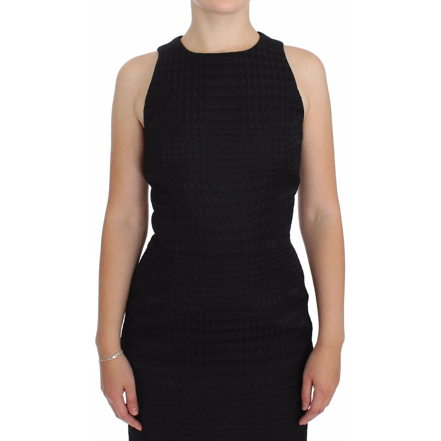 DAIZY SHELY Elegant Sheath Black Dress for Formal Occasions