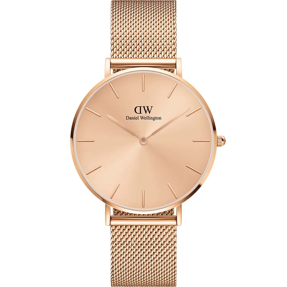 Daniel Wellington Petitte Unitone DW00100472 Rose Stainless Steel Mesh 36mm