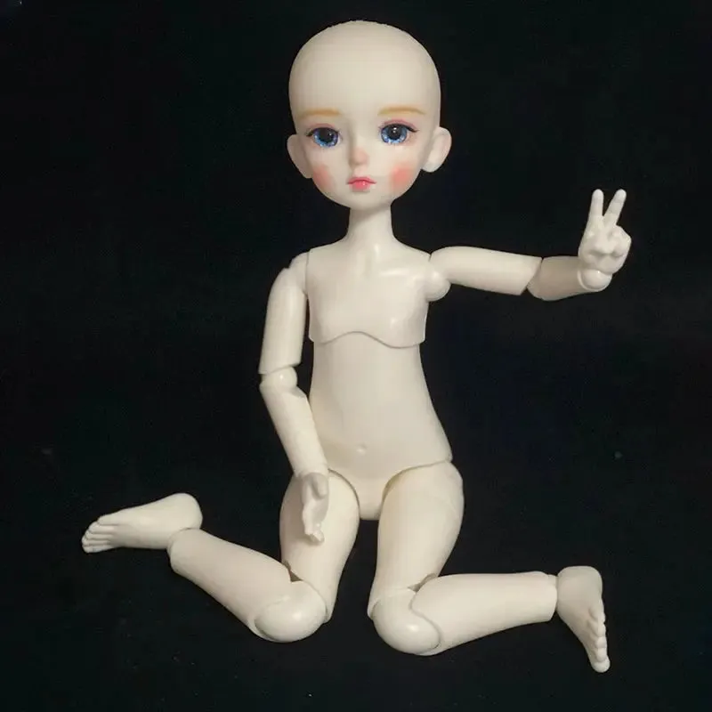 DIY 1/6 BJD Doll with 28CM Mechanical Joint Body | Customizable Makeup Doll for Kids