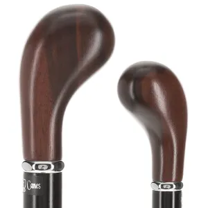 English Knob Cocobolo Wood: Walking Stick, Beechwood Shaft