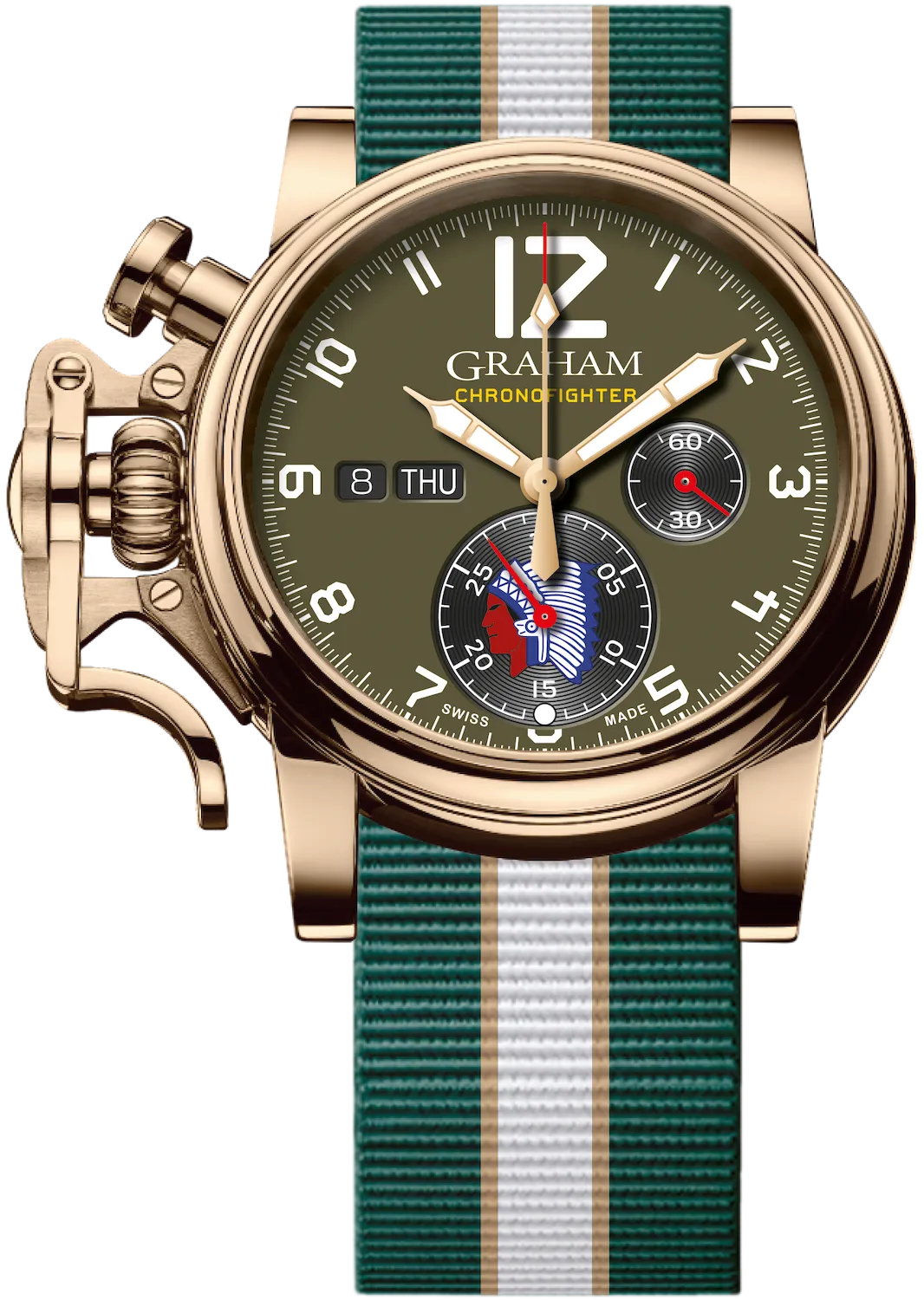 GRHM Watch Chronofighter Vintage OverlORSd 75 Year Anniversary Limited Edition