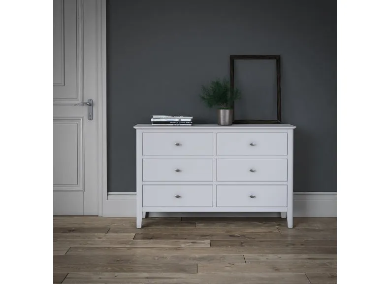 Hampstead White Wide Chest