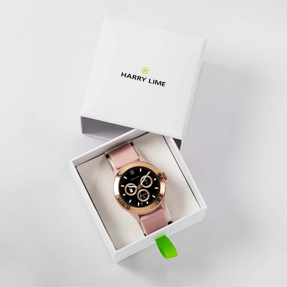 Harry Lime HA07-2006 Pink Rose Smart Watch