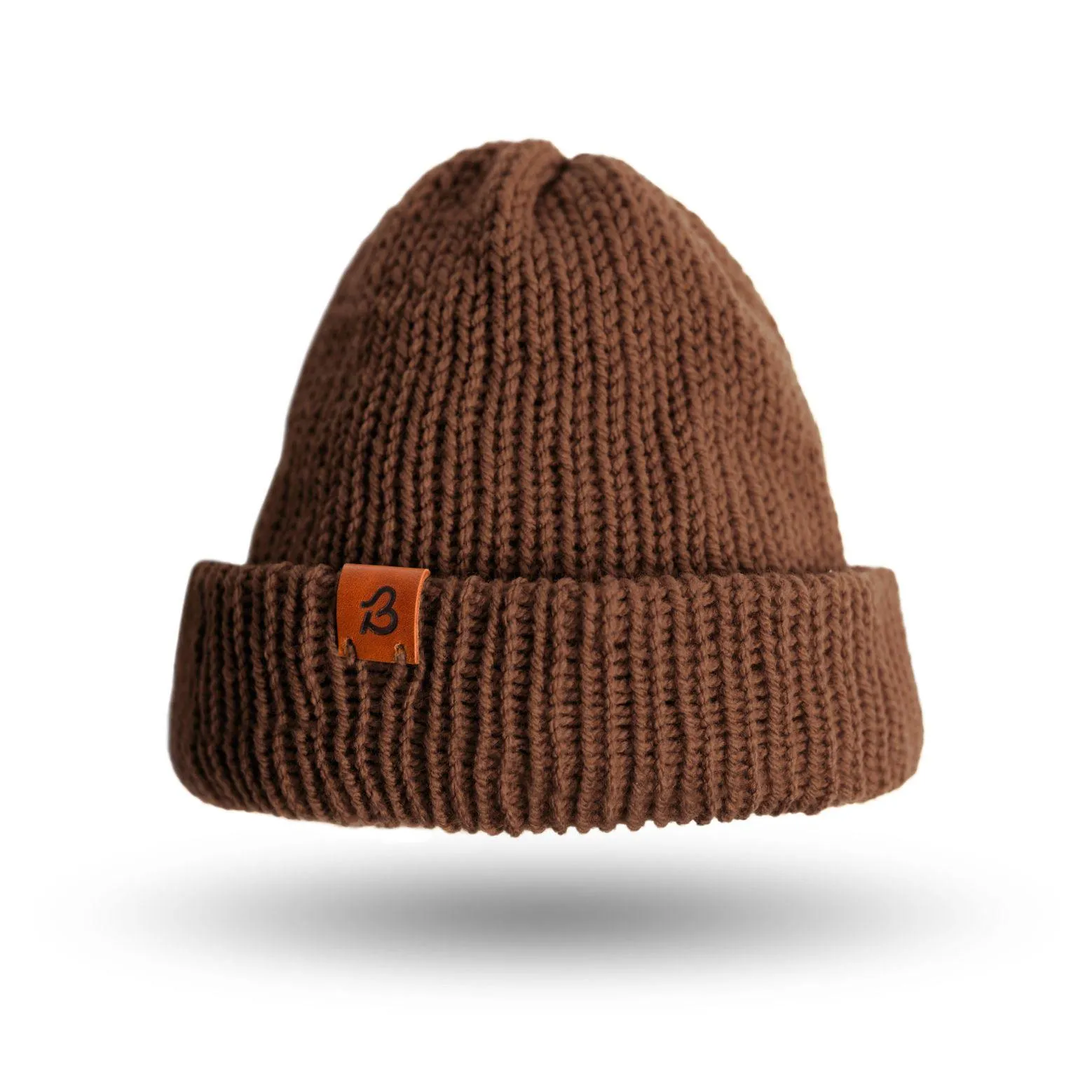 Hazel Brown Slack Fit Wooly Hat