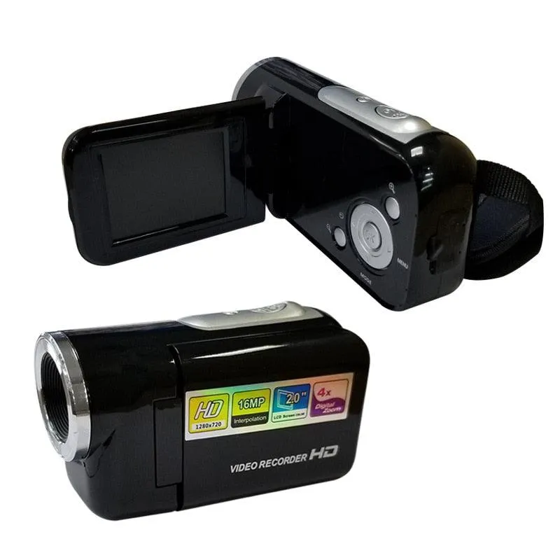 HD Camcorder 4X Zoom LCD