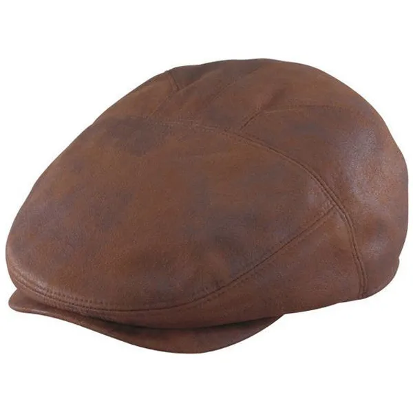 Henschel - Faux Leather New Shape Ivy Cap