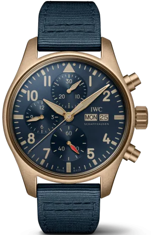 IW Watch Pilots Chronograph 41 Bronze