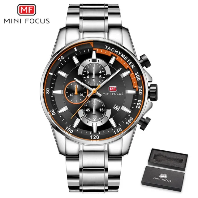 Mini Focus Chronograph Men's Fashionable Quartz Watch (Top Brand, Luxury Watches)