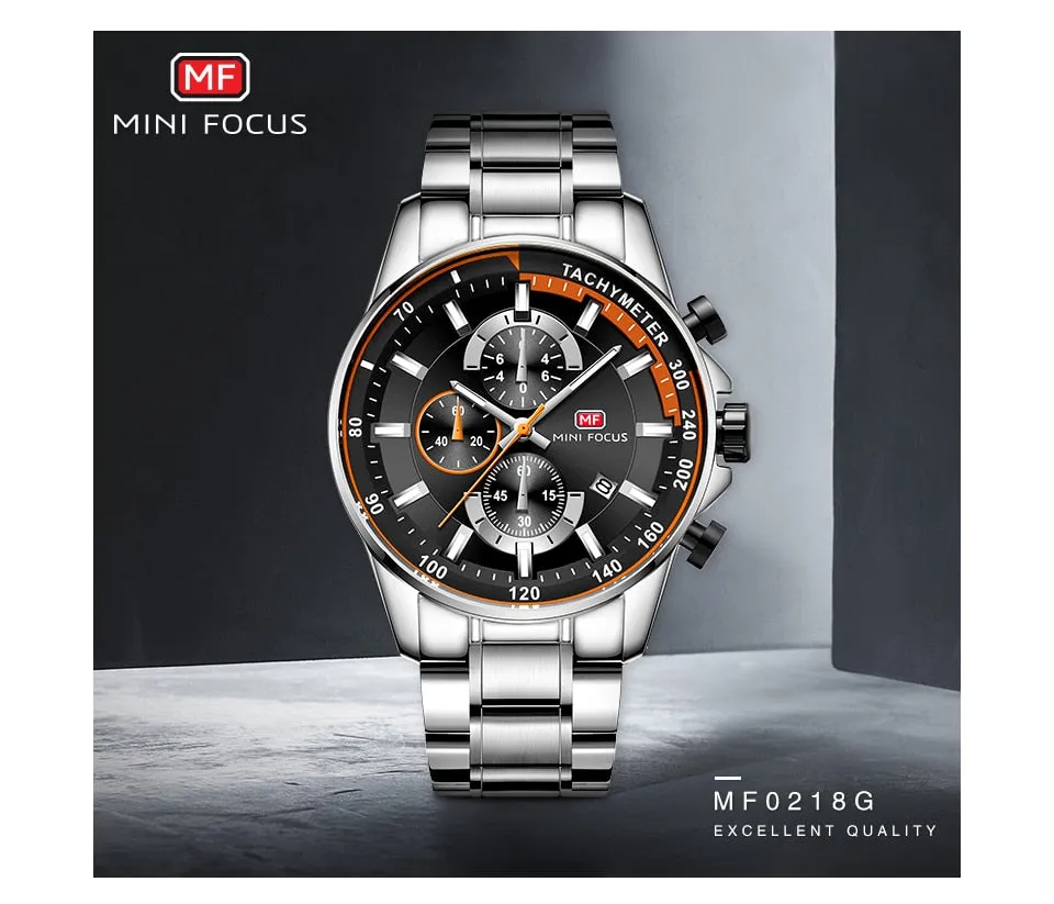 Mini Focus Chronograph Men's Fashionable Quartz Watch (Top Brand, Luxury Watches)