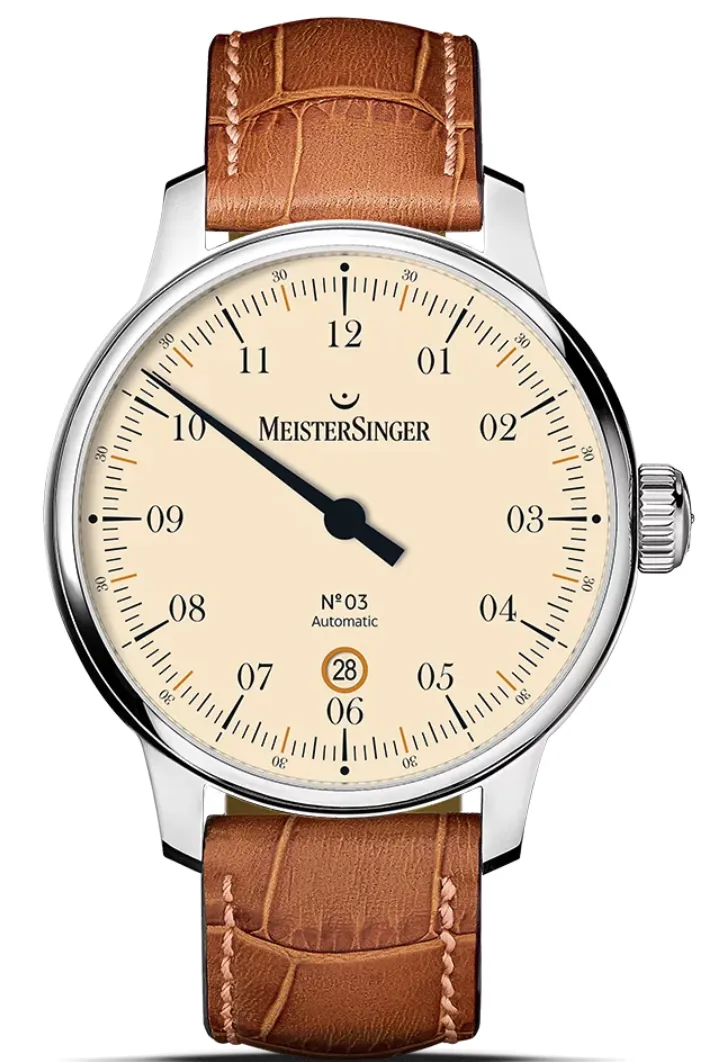 MS Watch N. 3 4mm Cognac Strap