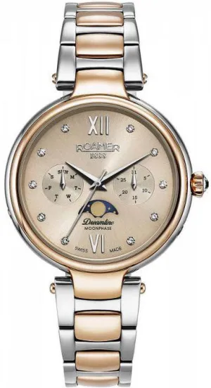 RMR Watch Dreamline Moonphase Pink MOP Dial Rose Gold Bicolour