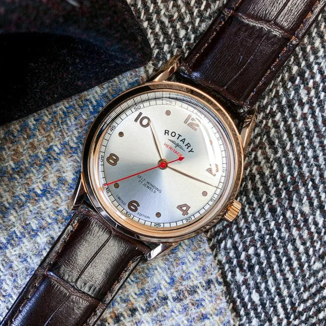 ROT Watch Heritage Rose Gold PVD Limited Edition