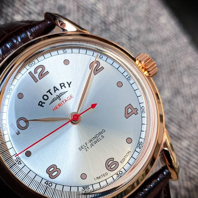 ROT Watch Heritage Rose Gold PVD Limited Edition