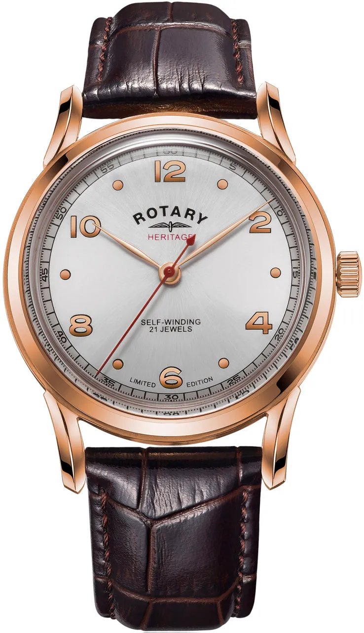 ROT Watch Heritage Rose Gold PVD Limited Edition