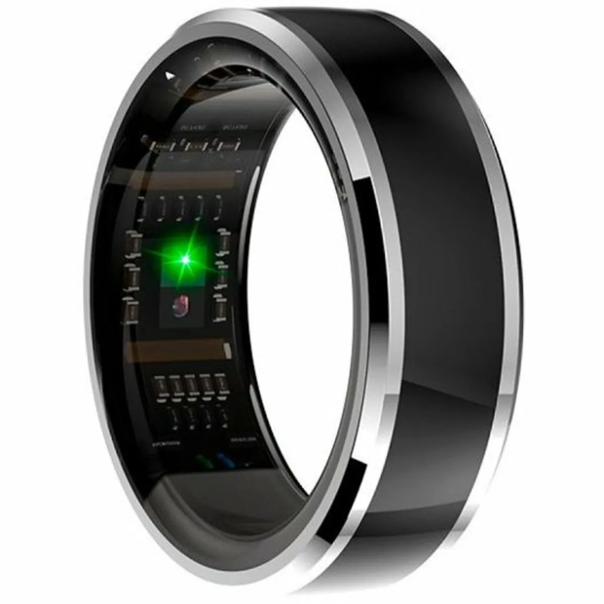 Smart ring Cool Ring Health   Base Powerbank Black 20 mm