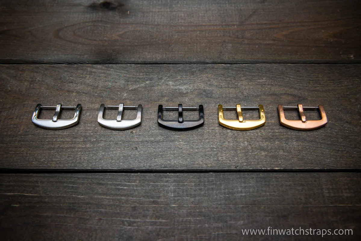 Stainless steel buckle (black, silver, rose gold, gold) 10 mm-24 mm