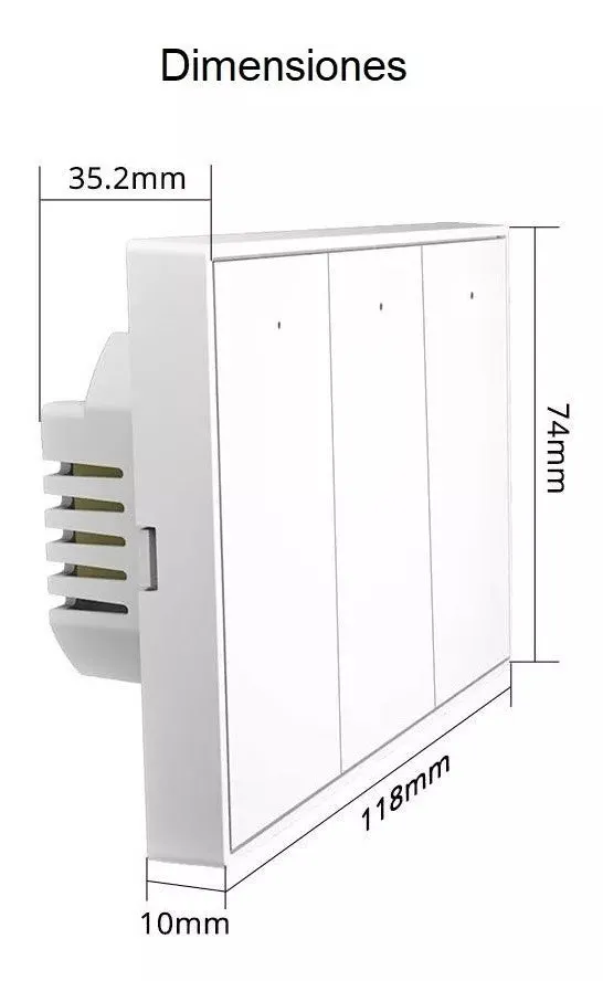 SW410 Zigbee Wall Switch no Neutral line (Works with Alexa and Google Assistant)