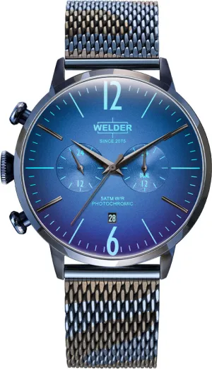 WEL Watch Moody Blue Camouflage Mens D