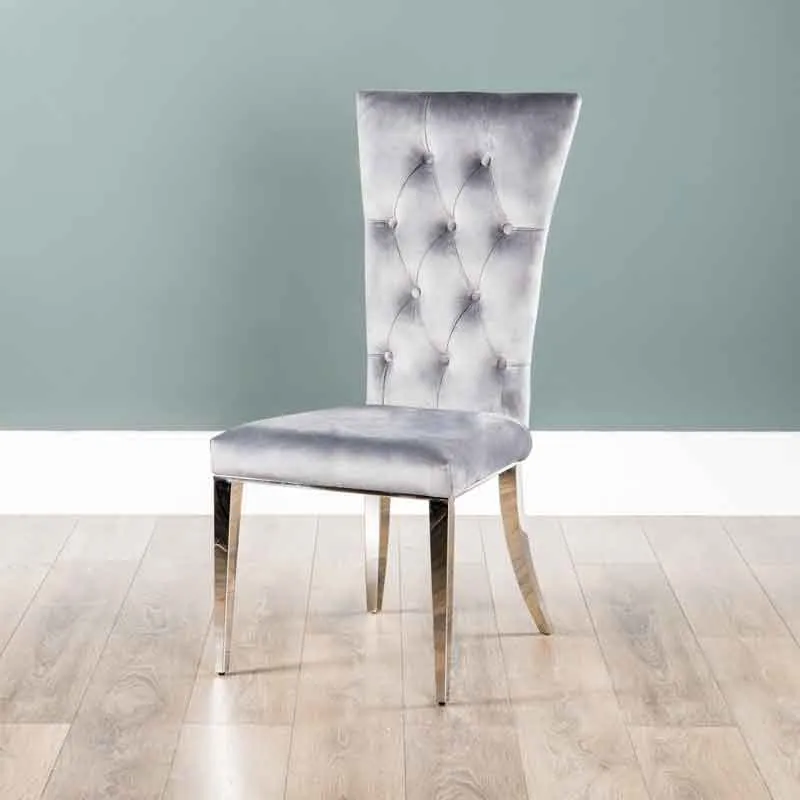 Zan Palermo Grey Chair